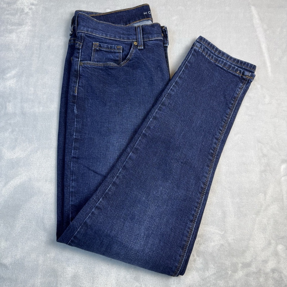 Mott & Bow MOM Jeans Size W27 L28 Blue Denim Taper Fit